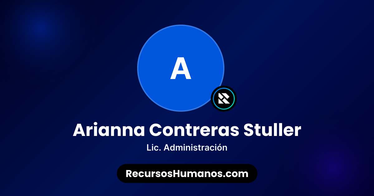 Arianna Contreras Stuller | Portfolio | RecursosHumanos.com ...