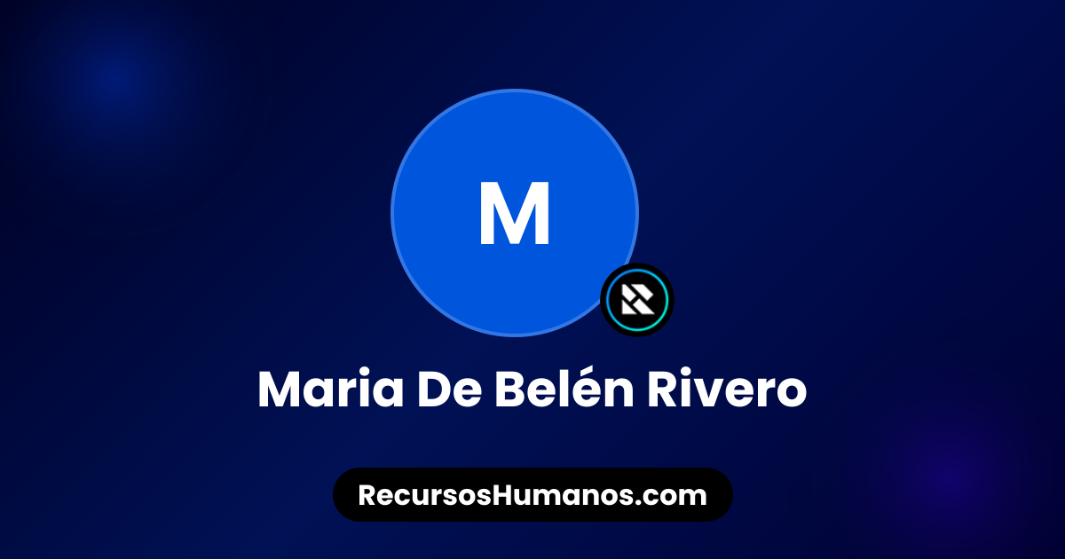 Maria De Belén Rivero | Portfolio | RecursosHumanos.com ...